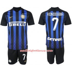 Maillot/Tenue Inter Milan KONDOGBIA 7 Enfant Domicile 2018/2019